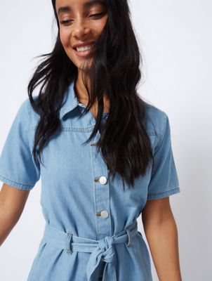 asda denim dress