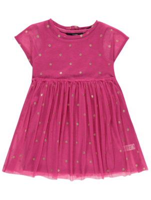 asda pink dress