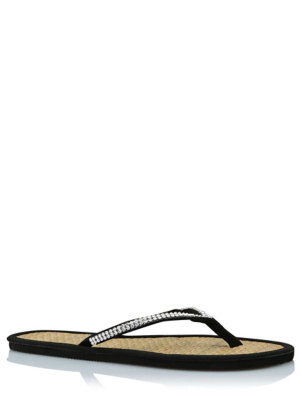 woven flip flops