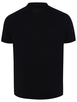 womens black polo shirt asda