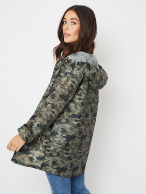 ladies rain mac asda