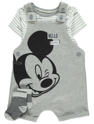 mickey mouse baby clothes asda