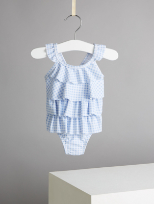 asda baby girl swimming costume