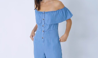 asda denim jumpsuit