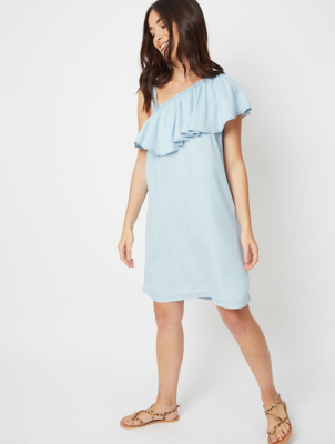 asda girls denim dress