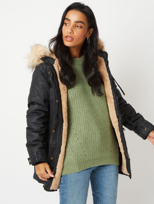 asda womens parka