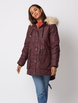 asda womens parka