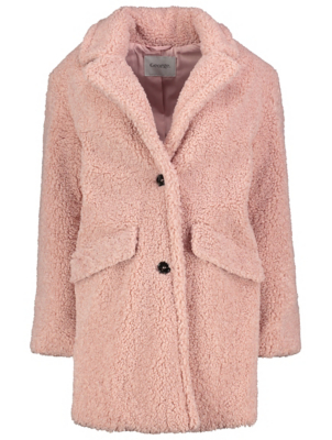 pink teddy jacket