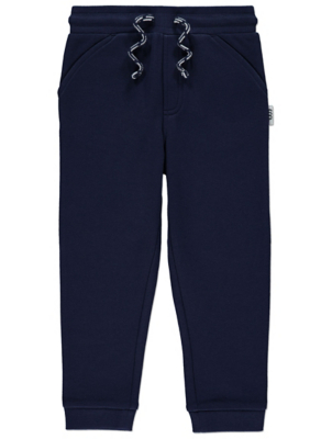 boys navy tracksuit bottoms