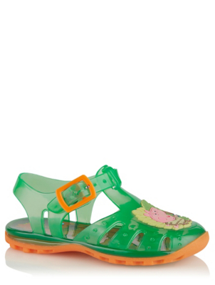peppa pig jelly sandals