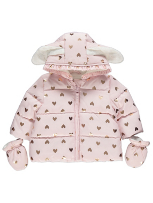 asda george baby girl coats