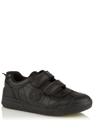 boys black trainers asda