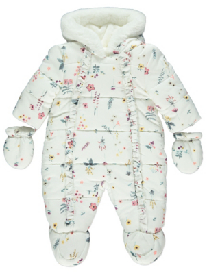 asda baby snowsuit