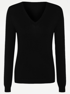 v neck school sweatshirt