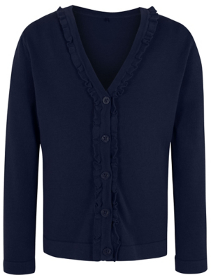 ladies navy cardigan