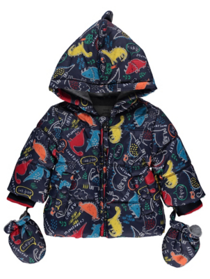 asda navy coat