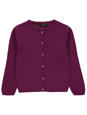 purple cardigan asda