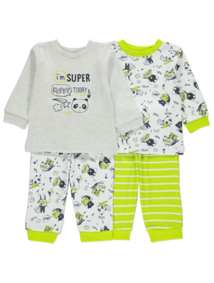 asda baby boy pajamas