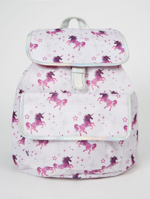 unicorn backpack asda