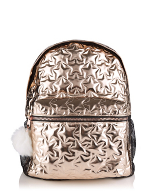 rose gold school bag