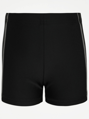 boys black swim shorts