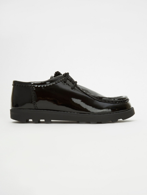 girls lace up school shoes