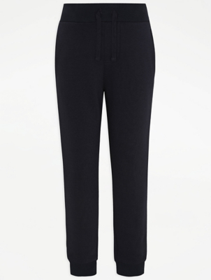 black jogging bottoms school