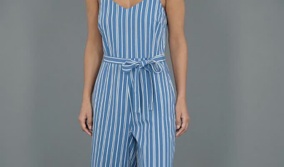 asda striped jumpsuit