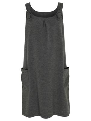 black school pinafore