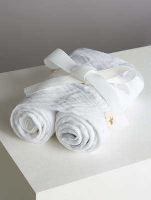 asda muslin squares size