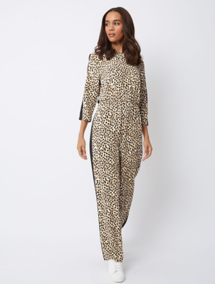 leopard skin jumpsuit