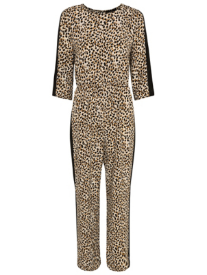 asda leopard print jumpsuit