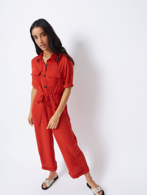 orange utility jumpsuit