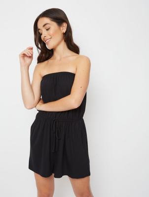 bandeau playsuit asda