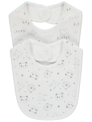 asda white bibs