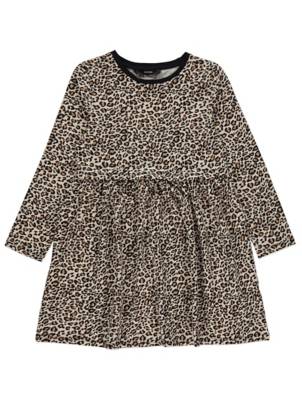 asda leopard print dress