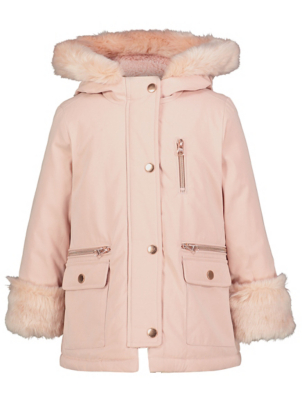 pink parka