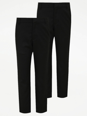 boys black skinny pants