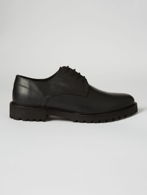 asda black shoes mens