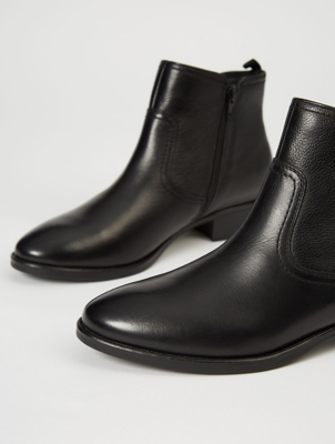 asda black chelsea boots