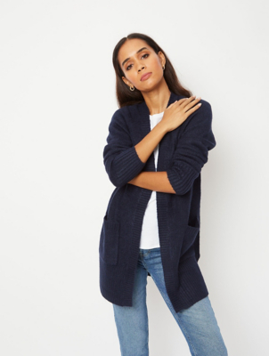 navy blue cardigan asda