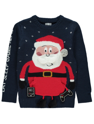 asda baby christmas jumper