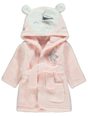 unicorn dressing gown baby