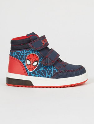 boys spiderman trainers