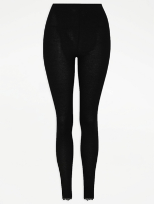 asda black leggings