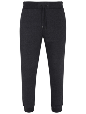 plain black jogging bottoms