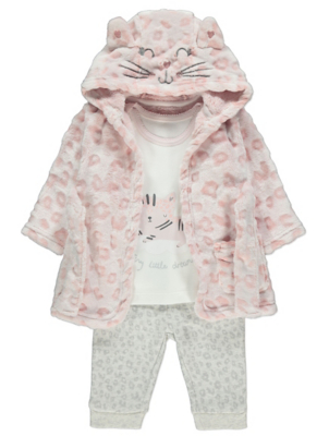 baby dressing gown asda
