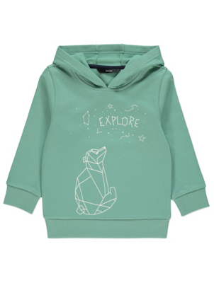 green bear hoodie