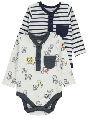 asda long sleeve bodysuit