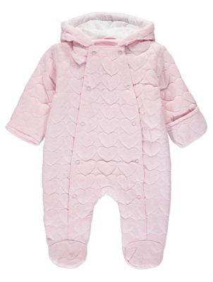 baby girl snowsuit asda